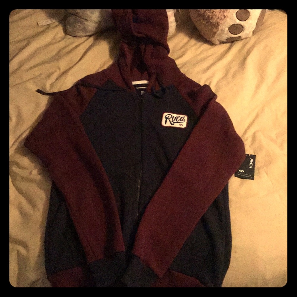 RVCA zip up Hoodie.